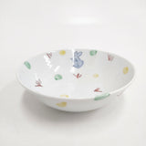 古川章蔵 フルカワショウゾウ うさぎ ボウル皿 2枚セット 食器 ホワイト レディース【中古】6-0108G◎