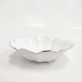 Astier de Villatte アスティエ ド ヴィラット マーガレット Marguerite スモールディッシュ 15cm 食器 ホワイト レディース【中古】6-0108G◎