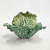 DIDIER GARDILLOU キャベツ PORCELAIN CABBAGE FORM BOX AND COVERS 陶器 皿 グリーン【中古】5-1228G♪