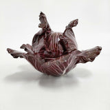DIDIER GARDILLOU キャベツ PORCELAIN CABBAGE FORM BOX AND COVERS 陶器 皿 パープル【中古】5-1228G♪