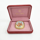 大倉陶園 オオクラトウエン ペンダントトップ OKURA CHINA PAINTING SCHOOL ブローチ 多色 レディース【中古】6-0108G◎