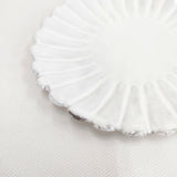 Astier de Villatte アスティエ ド ヴィラット マーガレット Marguerite ティーカップソーサー 約13cm 食器 ホワイト レディース【中古】6-0108G◎