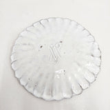 Astier de Villatte アスティエ ド ヴィラット マーガレット Marguerite ティーカップソーサー 約13cm 食器 ホワイト レディース【中古】6-0108G◎