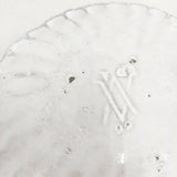 Astier de Villatte アスティエ ド ヴィラット マーガレット Marguerite ティーカップソーサー 約13cm 食器 ホワイト レディース【中古】6-0108G◎