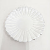Astier de Villatte アスティエ ド ヴィラット マーガレット Marguerite ティーカップソーサー 約13cm 食器 ホワイト レディース【中古】6-0108G◎