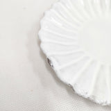 Astier de Villatte アスティエ ド ヴィラット マーガレット Marguerite ティーカップソーサー 約13cm 食器 ホワイト レディース【中古】6-0108G◎