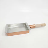 光久堂 ミツヒサドウ 未使用品 鍋玉子焼 関西型 銅製卵焼き器 12cm その他雑貨 ゴールド レディース【中古】6-0108G◎