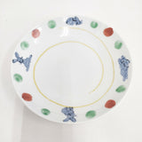 古川章蔵 フルカワショウゾウ うさぎ 大皿 皿 ホワイト レディース【中古】6-0108G◎