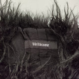 veritecoeur エコファーベスト 定価35200円 VCC-513 ベスト 25AW ブラック レディース ヴェリテクール【中古】6-0106T♪