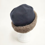 mature ha hood cap フードキャップ ウール その他帽子 ブラウン ネイビー レディース マチュアーハ【中古】6-0112T◎