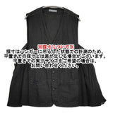 nest Robe ブラックリネンサイドガーゼベスト 定価28600円 01251-1046 ベスト 25SS ブラック レディース ネストローブ【中古】6-0109M♪