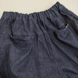 Lisette ルイ ワイドデニムパンツ LP-25E047 サイズ36 イージー デニムパンツ ネイビー レディース リゼッタ【中古】6-0109G♪