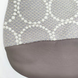 mina perhonen cuddle bag tambourine カドルバッグ レザー 牛革 ハンドバッグ グレー ブラウン レディース ミナペルホネン【中古】6-0114G◎