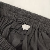 homspun バルキーシーチング ダブルポケットギャザースカート サイズS 221-4488 スカート ブラック レディース ホームスパン【中古】6-0225G♪