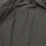 homspun バルキーシーチング ダブルポケットギャザースカート サイズS 221-4488 スカート ブラック レディース ホームスパン【中古】6-0225G♪