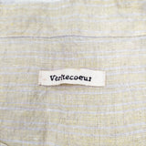 veritecoeur ワンハンドル トートバッグ イエロー ベージュ レディース ヴェリテクール【中古】6-0212M◎