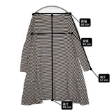 apuntob イタリア製 ボーダー ボートネック サイズS ワンピース ネイビー ベージュ レディース アプントビー【中古】6-0207M♪