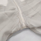 BALLSEY ポリエステルウールカルゼ ワイドクロップドパンツ 定価19800円 サイズ34 チェック ベージュ ブラウン レディース ボールジー【中古】6-0207G♪