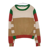 Edition 34-02-64-02601 配色 ウール サイズS セーター ニット ベージュ マルチカラー レディース エディション【中古】6-0123T△