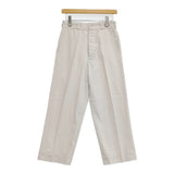 45R/45rpm おこめチノ908PANTS サイズ1 定価27500円 チノパンツ ホワイト レディース フォーティーファイブアールピーエム【中古】6-0207G♪