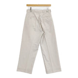 45R/45rpm おこめチノ908PANTS サイズ1 定価27500円 チノパンツ ホワイト レディース フォーティーファイブアールピーエム【中古】6-0207G♪