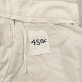 45R/45rpm おこめチノ908PANTS サイズ1 定価27500円 チノパンツ ホワイト レディース フォーティーファイブアールピーエム【中古】6-0207G♪