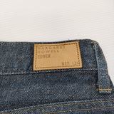 MARGARET HOWELL/EDWIN YELLOW CAST TROUSERS 定価26400円 578-7143008 W27L24 デニムパンツ ブルー レディース マーガレットハウエル/エドウィン【中古】6-0207G♪