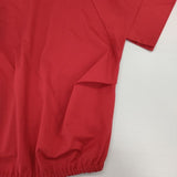 PLAIN PEOPLE 定価16000円 半袖 コットンポリエステルストレッチ ブラウス シャツ レッド レディース プレインピープル【中古】6-0608S∞