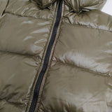 MONCLER BADIA サイズ00 ダウンジャケット カーキ レディース モンクレール【中古】6-0115A♪