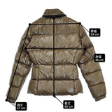 MONCLER BADIA サイズ00 ダウンジャケット カーキ レディース モンクレール【中古】6-0115A♪