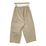 si-si-si comfort コットン イージーワイド パンツ ベージュ レディース スースースーコンフォート【中古】6-0225G♪