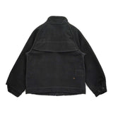 45R/45rpm アツアツコットンフランネルの908スウィングトップ ブルゾン 定価63800円 ジャケット ブラック レディース フォーティーファイブアールピーエム【中古】6-0115T♪