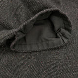 SOU・SOU 岡田縫工所 日本製 サイズM ウールシルク混 ボートネック ブラウス シャツ チャコールグレー レディース ソウソウ【中古】6-0126T♪