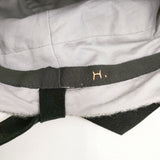 hitomi shinoyama リボン付き その他帽子 グレー レディース ヒトミ シノヤマ【中古】6-0112T◎