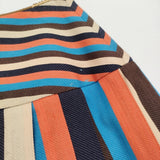 mina perhonen ミナ時代 mina時代 multi stripe カシミヤ混 定価36000円 スカート マルチカラー レディース ミナペルホネン【中古】6-0115T♪