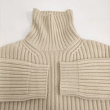 ARTS&SCIENCE Turtle neck rib knit タートルネックリブニット カシミヤ 0233-U8031-K031 セーター アイボリー メンズ アーツ&サイエンス【中古】6-0106T♪