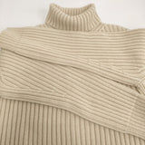 ARTS&SCIENCE Turtle neck rib knit タートルネックリブニット カシミヤ 0233-U8031-K031 セーター アイボリー メンズ アーツ&サイエンス【中古】6-0106T♪