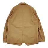ARTS&SCIENCE Minimal jacket ミニマルジャケット コットンシルク 定価115500円 テーラードジャケット ベージュ メンズ アーツ&サイエンス【中古】6-0106M♪