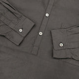 ARTS&SCIENCE The Perfumer's Shirt パフューマーシャツ 7221-U6197-0056 コットン プルオーバー 長袖シャツ チャコールグレー メンズ アーツ&サイエンス【中古】6-0412M∞