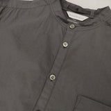 ARTS&SCIENCE The Perfumer's Shirt パフューマーシャツ 7221-U6197-0056 コットン プルオーバー 長袖シャツ チャコールグレー メンズ アーツ&サイエンス【中古】6-0412M∞