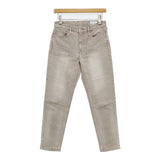 upper hights THE LADY SEPIA 13M27902SPA サイズ23 デニムパンツ ベージュ レディース アッパーハイツ【中古】6-0225G♪