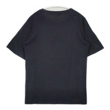 mina perhonen laundry choucho 刺繍 ms8967 半袖Ｔシャツ カットソー ブラック レディース ミナペルホネンランドリー【中古】6-0608S∞