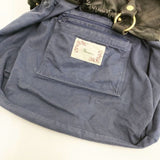 Beaure レザー 革 ハンドバッグ タッセル トートバッグ ブラック レディース ビューレ【中古】6-0312G∞