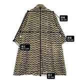 mina perhonen ns6204 floccus リネン定価88200円 サイズ36 コート ベージュ カーキ レディース ミナペルホネン【中古】6-0123T△