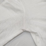 mina perhonen usagi Vネック コットン サイズ36 定価16800円 Ms8803 Ｔシャツ カットソー ホワイト レディース ミナペルホネン【中古】6-0324M♪