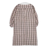 mina perhonen croon チェック 定価39600円 サイズ36 na1423 ワンピース ピンク レディース ミナペルホネン【中古】6-0513M∞