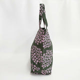 marimekko プケッティ 大容量 Puketti トートバッグ カーキ ピンク レディース マリメッコ【中古】6-0312G∞