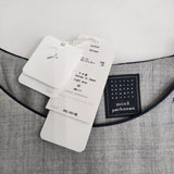 mina perhonen 未使用品 whisper 定価65000円 wa3530 サイズ36 ウール ワンピース ライトグレー レディース ミナペルホネン【中古】6-0115T♪