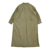 MHL. DRY COTTON POPLIN 定価31900円 595-2258502 サイズ1 ワンピース 22AW カーキ レディース エムエイチエル【中古】6-0225M♪