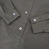 MHL. DRY COTTON POPLIN 定価31900円 595-2258502 サイズ1 ワンピース 22AW カーキ レディース エムエイチエル【中古】6-0225M♪